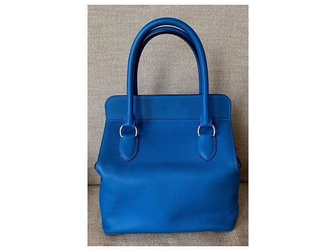 Hermès cassetta degli attrezzi 20 Hardware in palladio blu Hydra Evercolor - vista 2