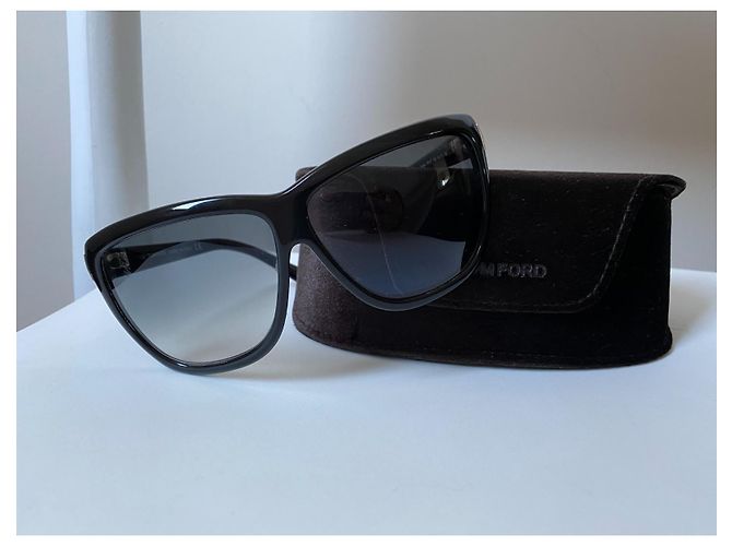 Gafas de sol Tom Ford Dahlia TF127 Negro - vista 11
