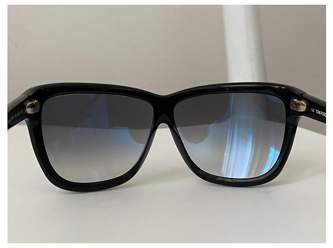 Gafas de sol Tom Ford Dahlia TF127 Negro - vista 6