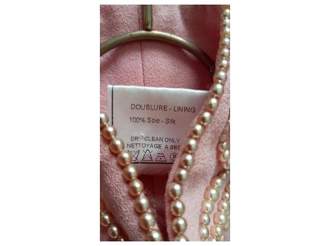 Vestido Christian Dior de seda rosa estilo Qipao - vista 7