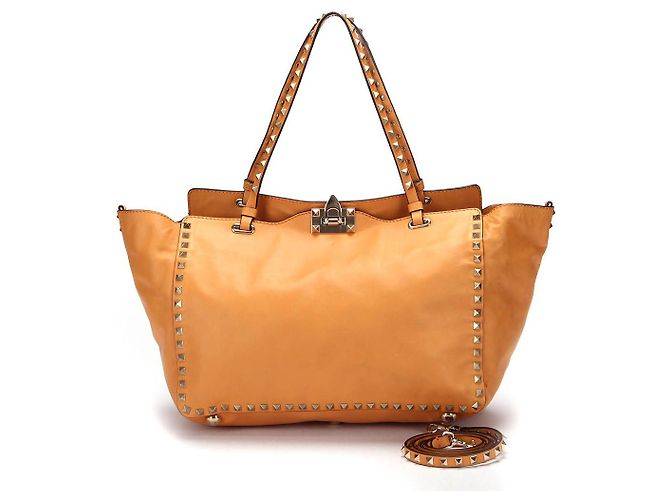 Valentino Studs 2Borsa tote Way media in marrone - vista 2