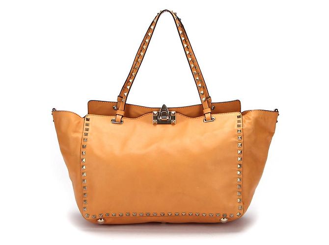 Valentino Studs 2Borsa tote Way media in marrone - vista 3