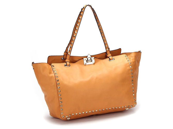 Valentino Studs 2Borsa tote Way media in marrone - vista 4
