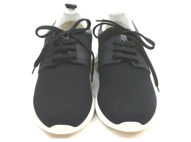 Louis Vuitton US-Männer 7 Schwarzer Fastlane Sneaker Trainer Mesh-Sockenschuh - Ansicht 10