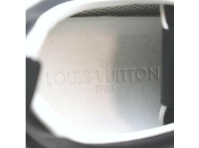 Louis Vuitton US-Männer 7 Schwarzer Fastlane Sneaker Trainer Mesh-Sockenschuh - Ansicht 4
