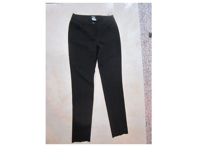 schöne Damenhose T 38 Chanel Uniform Schwarz - Ansicht 6