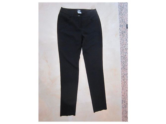 schöne Damenhose T 38 Chanel Uniform Schwarz - Ansicht 7