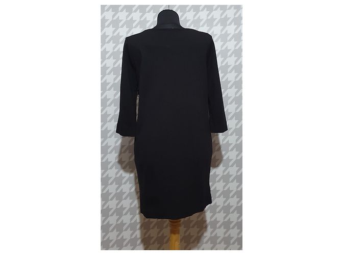 Autre Marque Ana Alcazar Fransenkleid schwarz - Ansicht 3