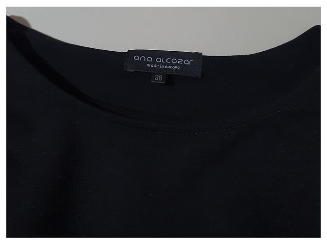 Autre Marque Ana Alcazar Fransenkleid schwarz - Ansicht 4