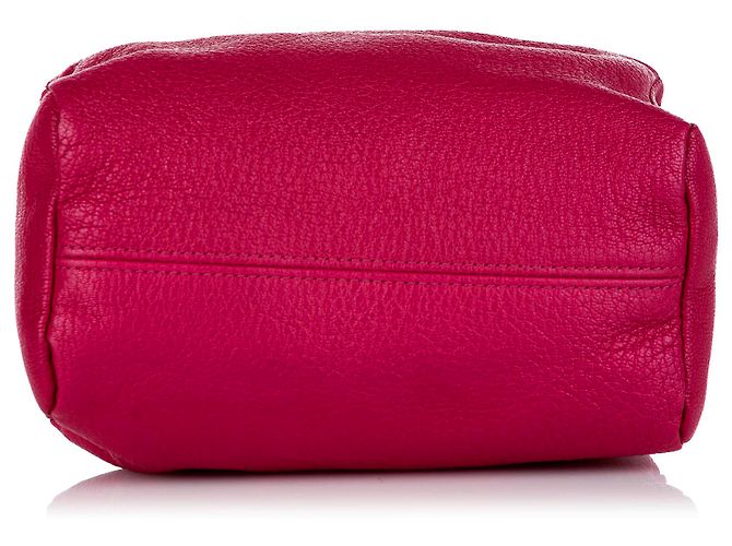 Givenchy Mini pochette in pelle rosa Pandora - vista 3