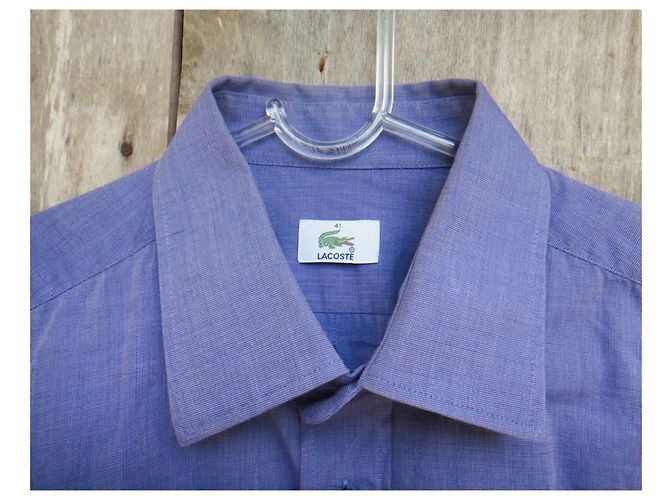 Maglietta Lacoste 41 (l) Blu - vista 3
