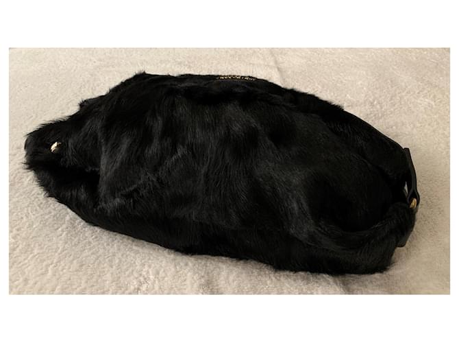 Just Cavalli Schwarze Ledertasche - Ansicht 4