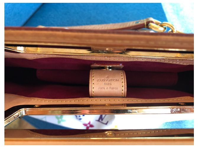 Borsa Louis Vuitton Judy Monogram Canvas Bianca Bianco - vista 2