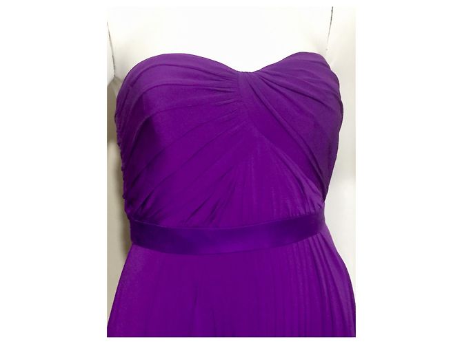 Coast trägerloses Abendkleid Lila - Ansicht 4