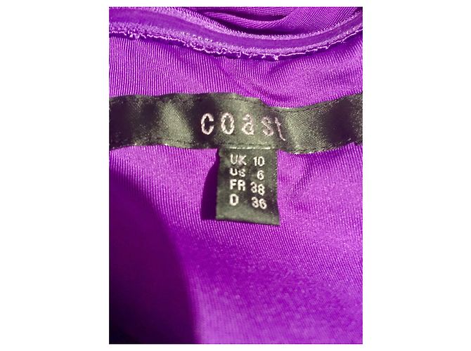 Coast trägerloses Abendkleid Lila - Ansicht 5