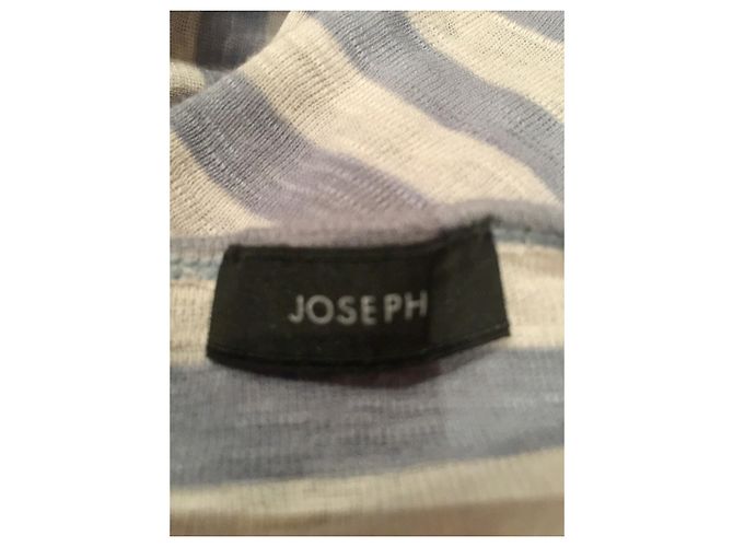 Joseph Vestido Jospeph de algodón a rayas Gris - vista 3