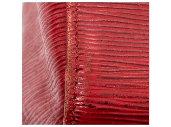 Louis Vuitton Speedy 25 in pelle Epi rossa Rosso - vista 8