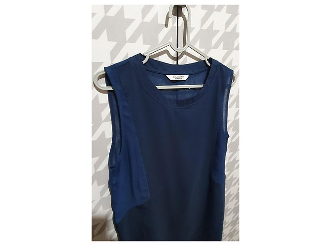 Won Hundred Vigga_s Kleid Blau Polyester - Ansicht 2