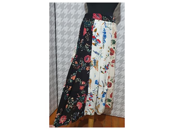 Falda Maje Young Imprime de Viscosa Multicolor - vista 3