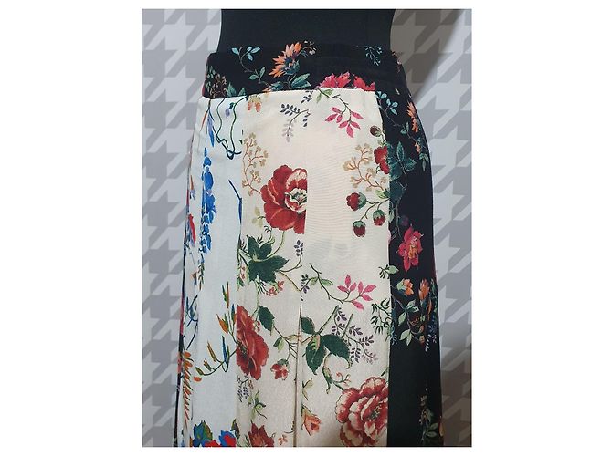 Falda Maje Young Imprime de Viscosa Multicolor - vista 5