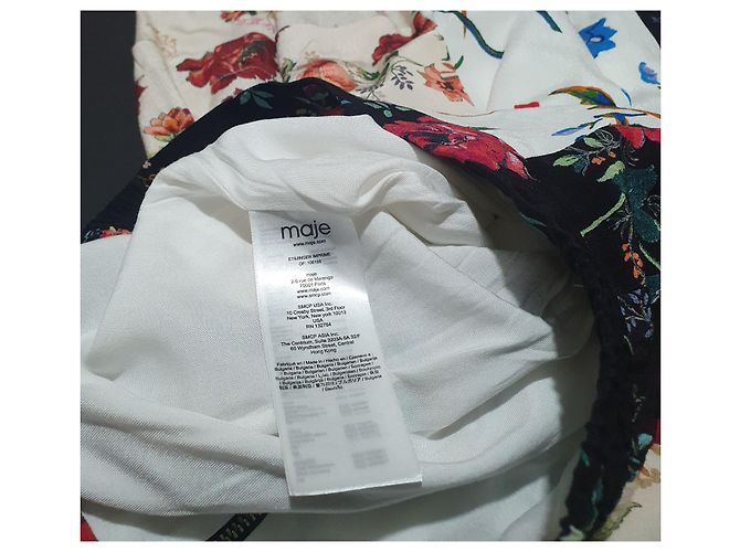 Falda Maje Young Imprime de Viscosa Multicolor - vista 7