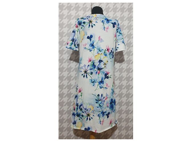 Vestido Louis Féraud de algodón con estampado floral Multicolor - vista 3