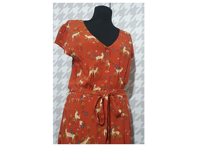 Autre Marque Princess Highway Kleid aus Viscose Mehrfarben - Ansicht 2