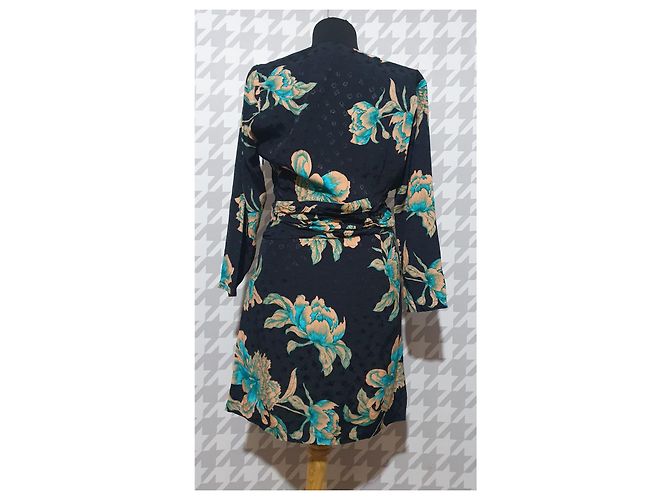 Sandro Floral Viscose Dress Size 36 Multiple colors - view 4