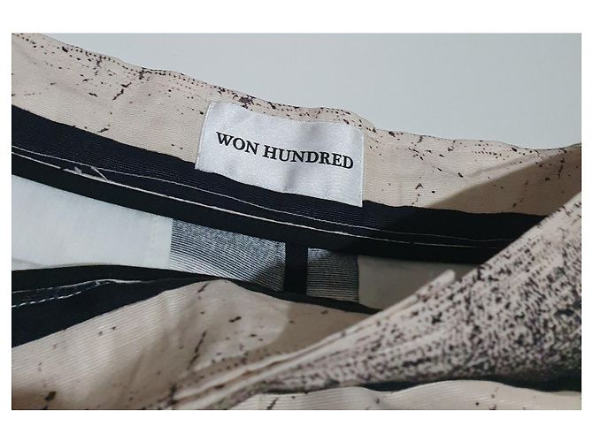 Won Hundred Bara gestreifte Viscose Shorts Mehrfarben - Ansicht 4