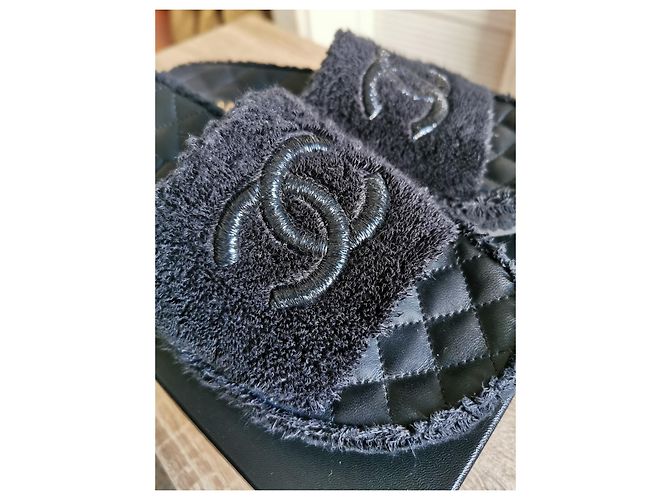 Chanel Muli di spugna Nero - vista 5