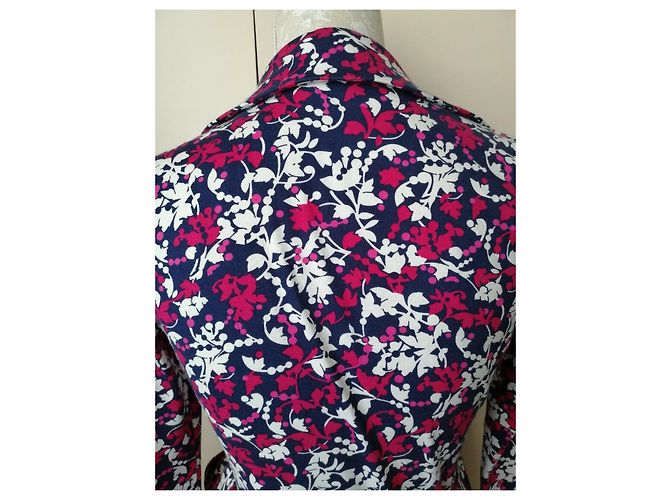 Diane Von Furstenberg Vestido cruzado de mezcla de seda DvF New Jeanne - vista 3