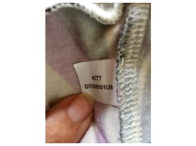 Vestido Kitt de seda con estampado geométrico Diane Von Furstenberg Multicolor - vista 4