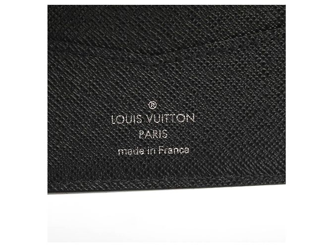 Louis Vuitton Slender Two Folded Wallets M30539 in black - view 5
