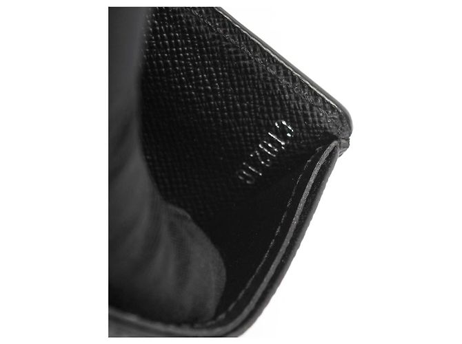 Louis Vuitton Slender Two Folded Wallets M30539 in black - view 7