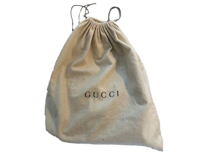 Borsa Gucci Bamboo GG in nylon nera Nero - vista 6