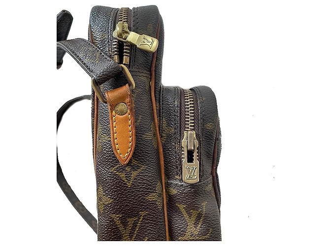 Louis Vuitton Amazon Borsa a Spalla Monogram Marrone - vista 4