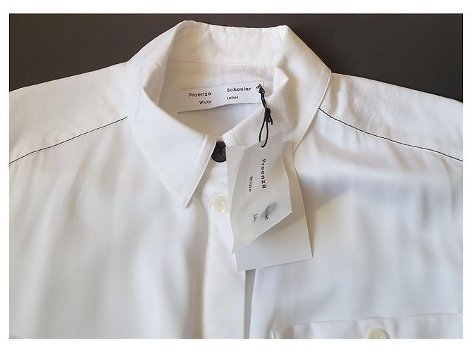 Proenza Schouler White Label Kleid Weiß - Ansicht 5
