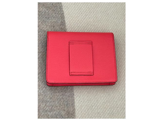 Cartera hermès roulis slim Rosa - vista 5