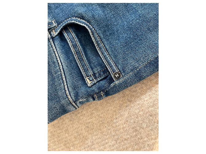 Chanel jeans Blu - vista 5
