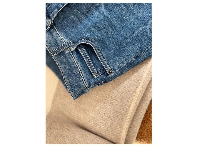 Chanel jeans Blu - vista 6