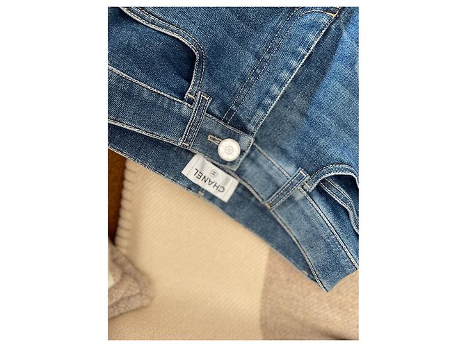 Chanel jeans Blu - vista 7