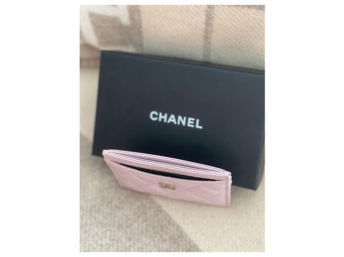 Tarjetero Chanel Rosa - vista 2