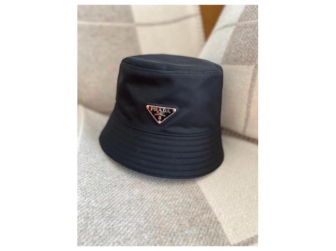 Prada Hut aus Nylon schwarz - Ansicht 2