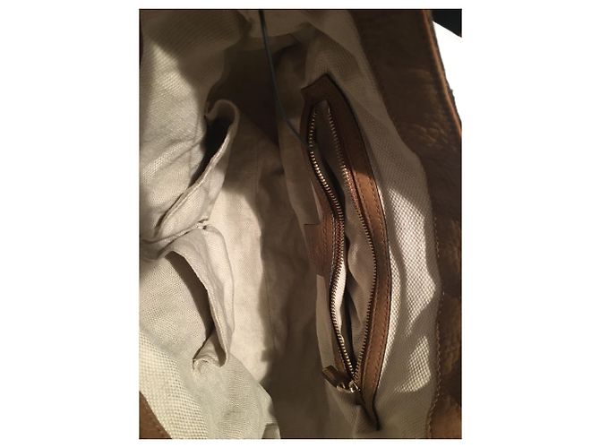 Bolso Gucci Jackie Python Marrón Naranja Oro Castaño Bronce Gold hardware - vista 15