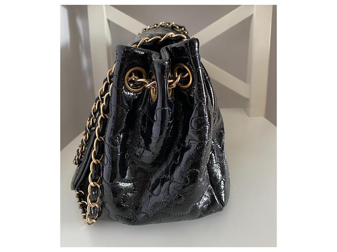 Chanel Borsa con patta puzzle Nero - vista 5