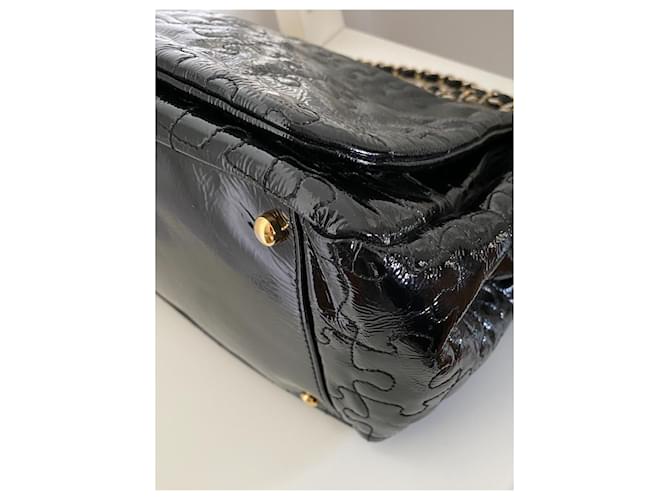 Chanel Borsa con patta puzzle Nero - vista 8