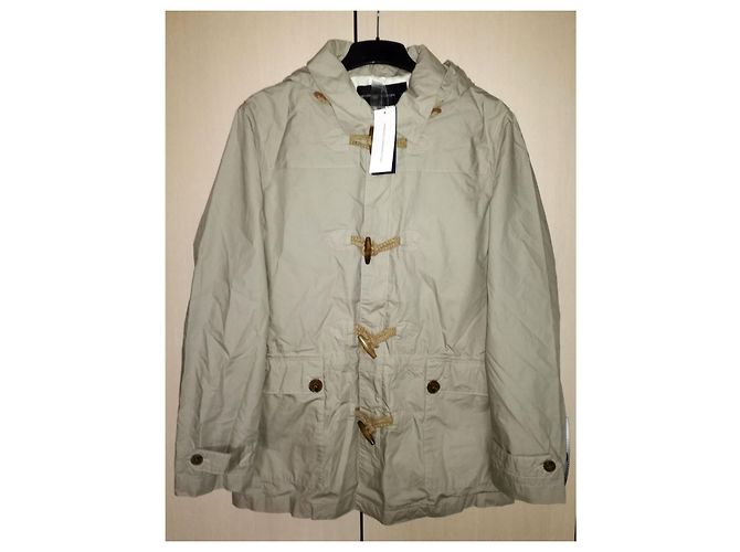 French Connection FCUK 55BAG Trenca impermeable de algodón con capucha Beige - vista 4