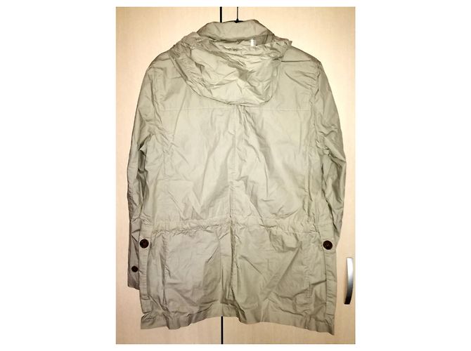French Connection FCUK 55BAG Trenca impermeable de algodón con capucha Beige - vista 5
