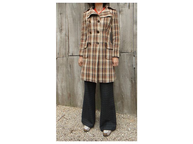 Talla de abrigo Dolce & Gabbana 34 Castaño - vista 2