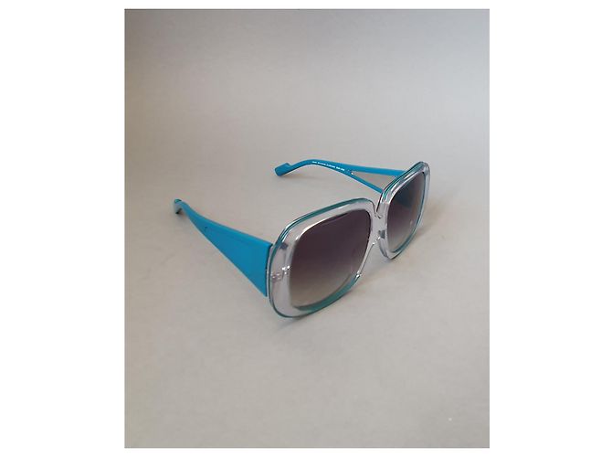 Gafas de sol Courreges x Alain Mikli Azul Turquesa - vista 2